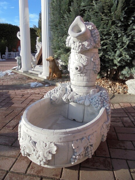 Steinbrunnen, Gartenbrunnen, Brunnen