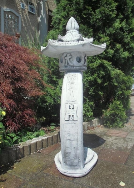 Steinlaterne, Japan Lampe, Feng Shui, Vogelhaus, Skulptur, Teehaus