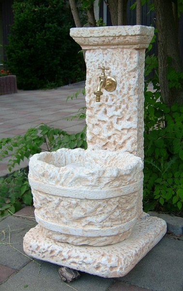 Wandbrunnen, Gartenbrunnen, Steinbrunnen