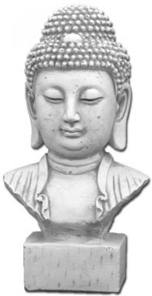 Buddha bust 5 Kg very decorative 32 cm high
