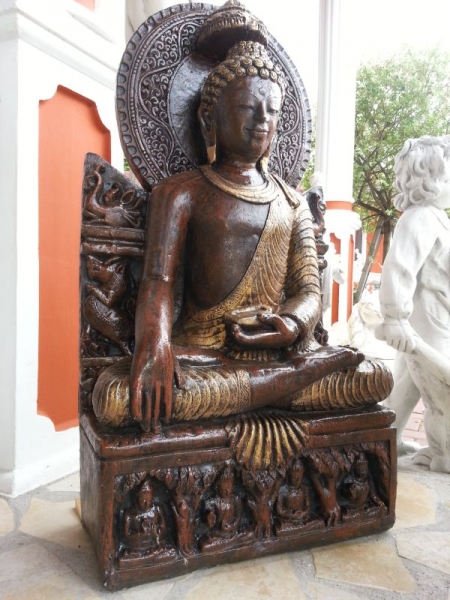 Buddha, Skulptur, Steinfigur, Gartenfigur