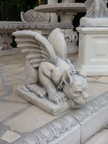 Gargoyle, Statuen, Steinfiguren, Skulpturen, Gartenfiguren
