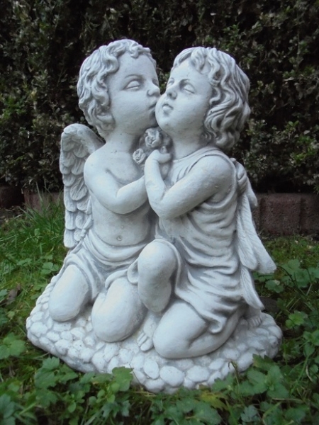 Engel, Steinfigur, Statue, Gartenfigur, Steinguss, Skulptur, Gartendekoration