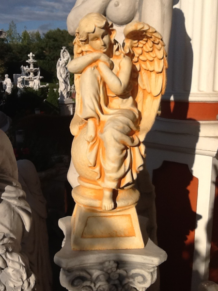 Steinfiguren Set, Gartenfiguren, Skulpturen, Statuen