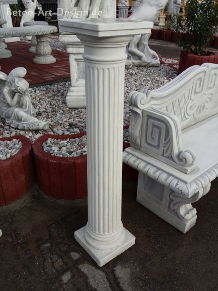 Säule, Sockel, Steinsäule, Figurensäule, Podest, Gartendekoration
