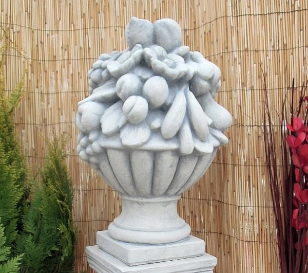 Pfeilerschmuck, Schmuckamphore, Vase, Pfeilerabdeckung, Park & Gartendekoration, Amphore