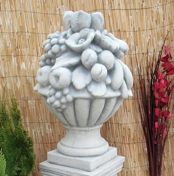 Pfeilerschmuck, Schmuckamphore, Vase, Pfeilerabdeckung, Park & Gartendekoration, Amphore