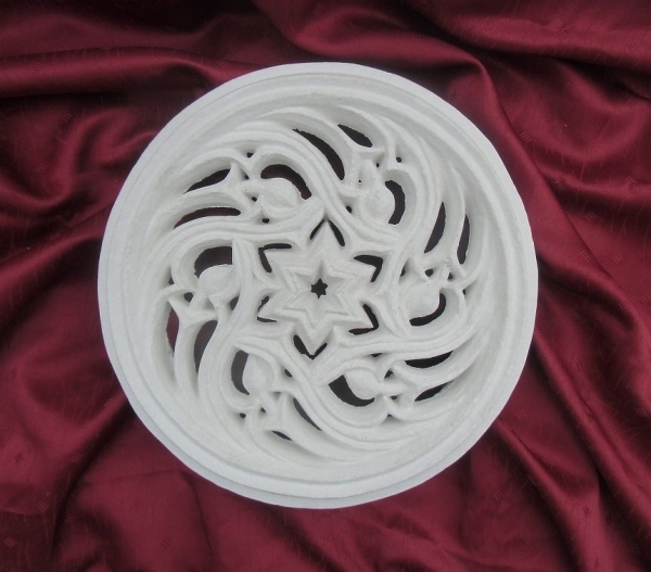 Lüftungsgitter, Fenstergitter, Ornament, Relief, Stuck, Fassadenstuck