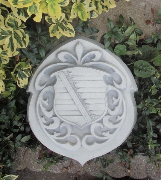 Sachsen coat of arms decorative element / facade stucco