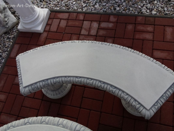 Gartenbank, Steinbank, Betonbank, Parkbank, Gartendekoration