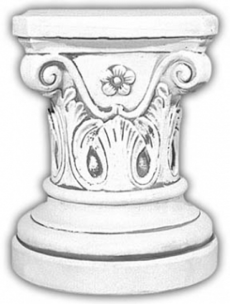 Sockel, Kapitell, Podest, Figurensockel, Steinsockel, Gartendekoration