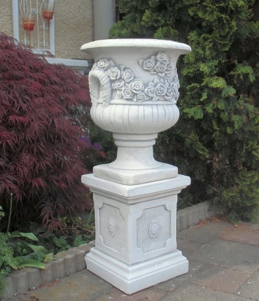 Pflanzschale, Steinvase, Amphore, Statue, Steinfigur