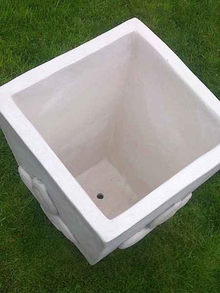 Pflanzschale, Amphore, Steinvase, Pflanztrog, Vase, Gartendekoration