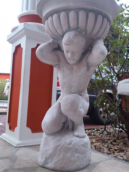 Pflanzschale, Steinvase, Amphore, Statue, Steinfigur