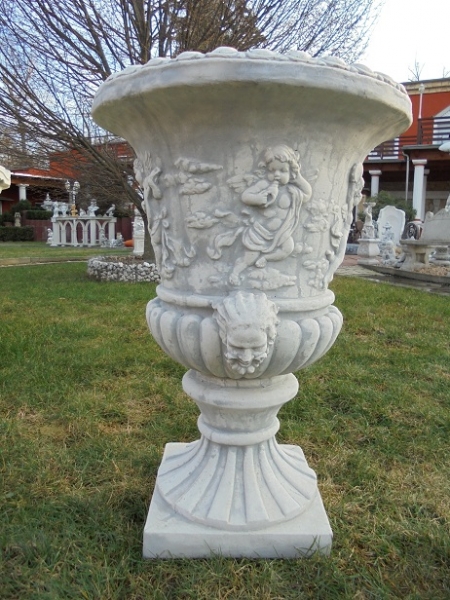 Pflanztopf, Amphore, Blumenschale, Vase, Steinkübel, Pflanzschale