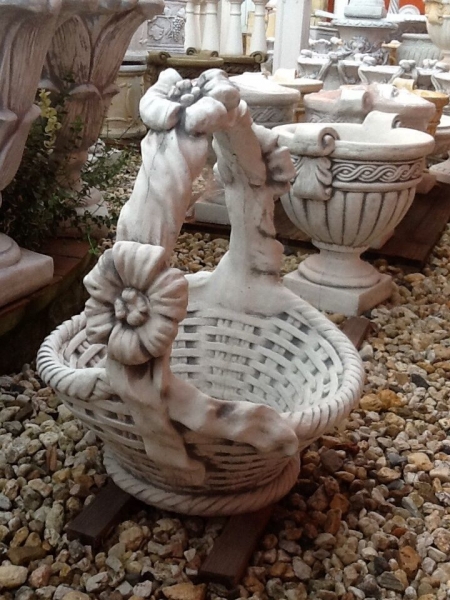 Pflanzschale, Amphore, Steinvase, Pflanztrog, Vase, Gartendekoration