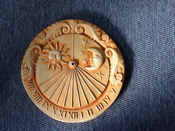 Sonnenuhr Ø 41,5 cm - Blickfang !!! Park & Gartendekoration, Steinguss, Relief