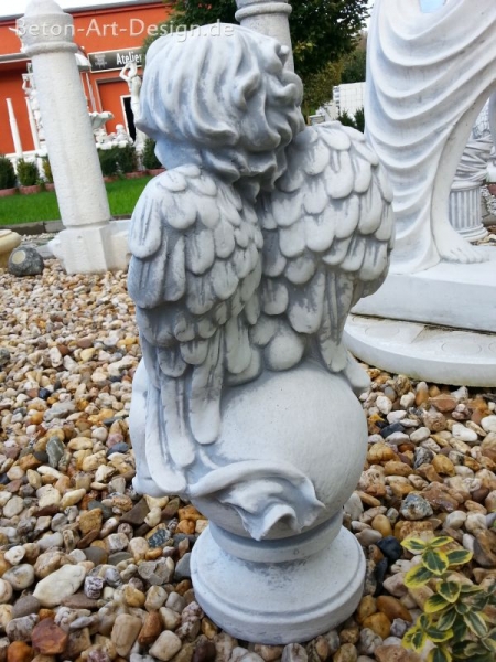Engel, Steinfigur, Statue, Gartenfigur, Steinguss, Skulptur, Gartendekoration