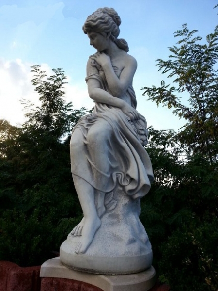 Statue, Steinfigur, Skulptur, Gartendekoration