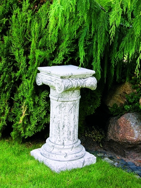 Säule, Betonsäule, Steinsäule, Gartensäule, Kapitel, Basis