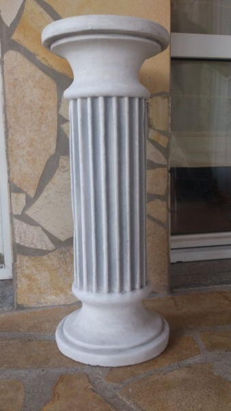 Stylish round column / Figure Base 74 cm