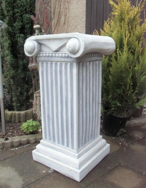 Säule, Sockel, Steinsäule, Figurensäule, Podest, Gartendekoration