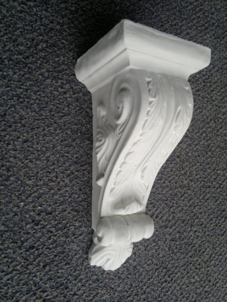 Konsole, Fassadenstuck, Fensterbank Konsole, Fassadenschmuck, Stuck, Gipsstuck