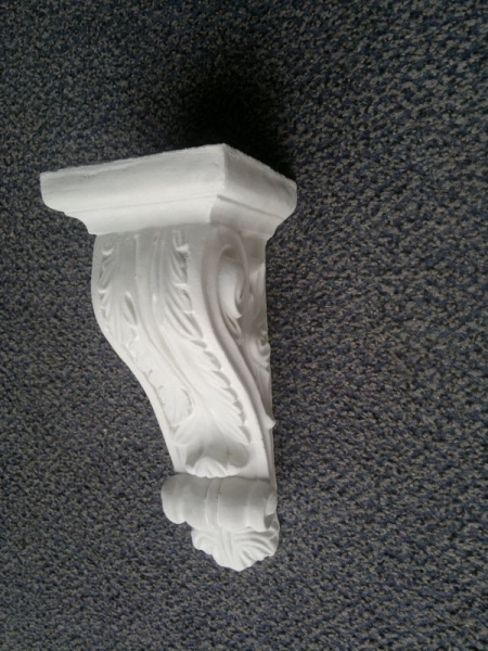 Konsole, Fassadenstuck, Fensterbank Konsole, Fassadenschmuck, Stuck, Gipsstuck