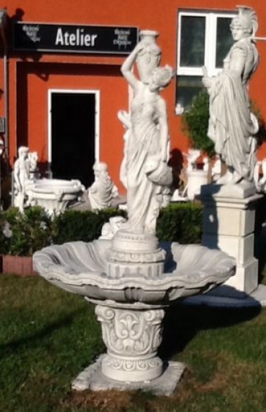 Springbrunnen, Gartenbrunnen, Steinbrunnen