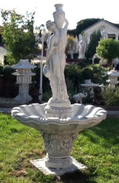 Springbrunnen, Gartenbrunnen, Steinbrunnen