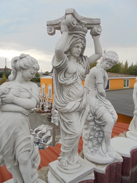 Statue, Steinfigur, Skulptur, Gartendekoration