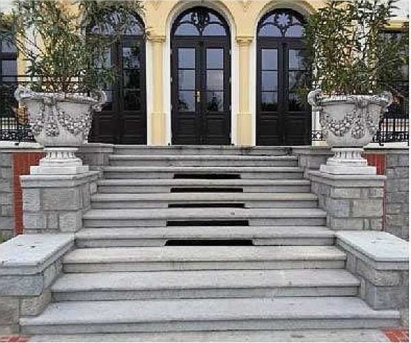 Pflanzschale, Amphore, Steinvase, Pflanztrog, Vase, Gartendekoration