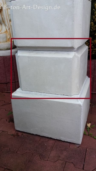 Torpfeiler, Zaunpfeiler, Sockel, Podest, Gartendekoration