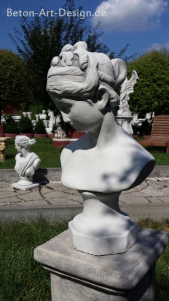 Büste, Skulptur, Steinfigur, Gartendekoration