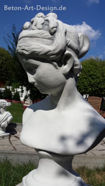 Büste, Skulptur, Steinfigur, Gartendekoration