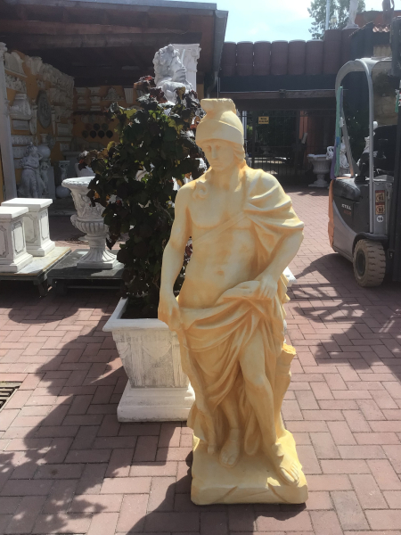 Gartenfigur, "Römer" 147 cm hoch, Statue, Park & Gartendekoration, Skulptur, Steinfigur, Steinguss