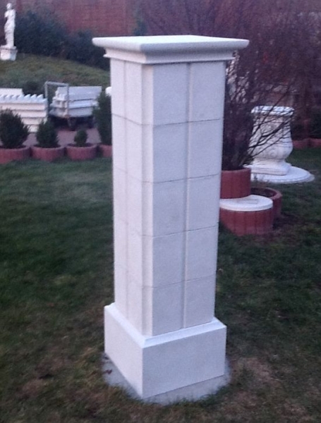 Torpfeiler, Zaunpfeiler, Sockel, Podest, Gartendekoration