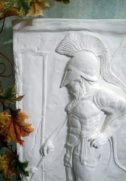 Greek wall relief "Pericles" Relief 56 cm high