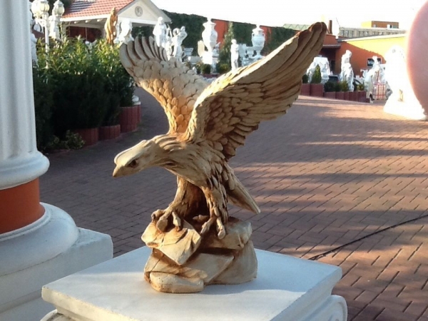 Adler Statuen, Steinfiguren, Skulpturen, Gartendekoration