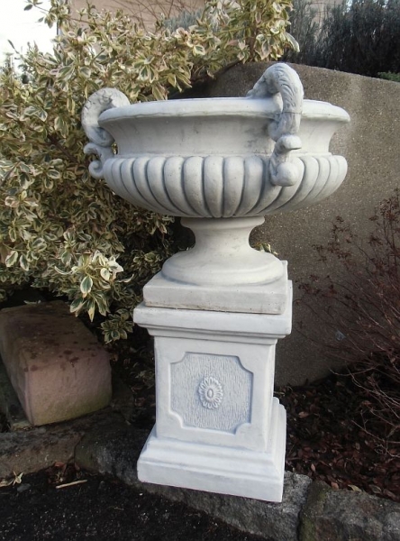 Pflanzschale, Steinvase, Amphore, Statue, Steinfigur