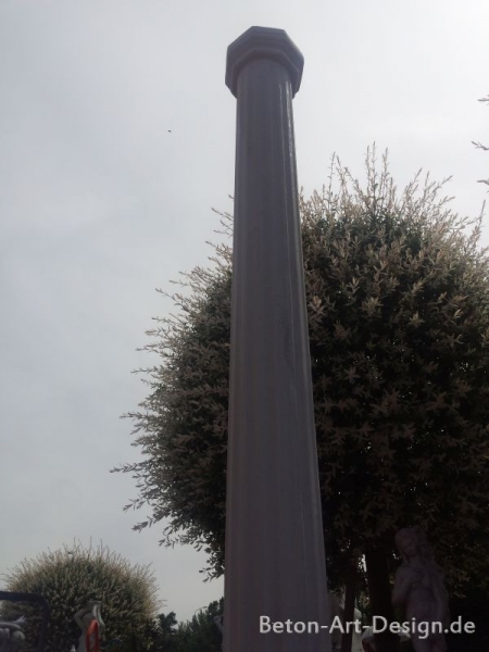 Säule, Betonsäule, Steinsäule, Gartensäule, Kapitel, Basis