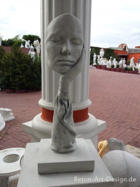Büste, Skulptur, Steinfigur, Gartendekoration
