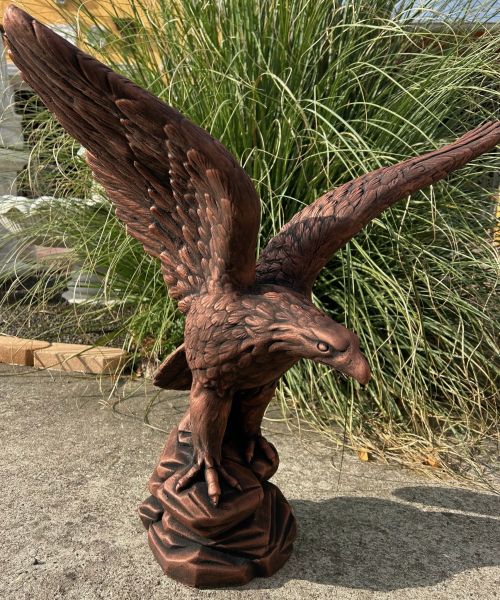 Adler Statuen, Steinfiguren, Skulpturen, Gartendekoration