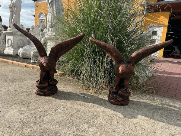 Adler Steinfigur, Gartenfiguren, Frostsicher, Betonfiguren, Gartendeko