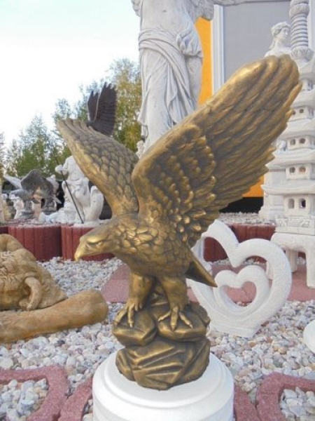 Adler, Steinfiguren, Gartenfiguren, Skulpturen, Statuen