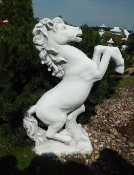 Pferd, Steinfigur, Statue, Skulptur, Gartenfigur