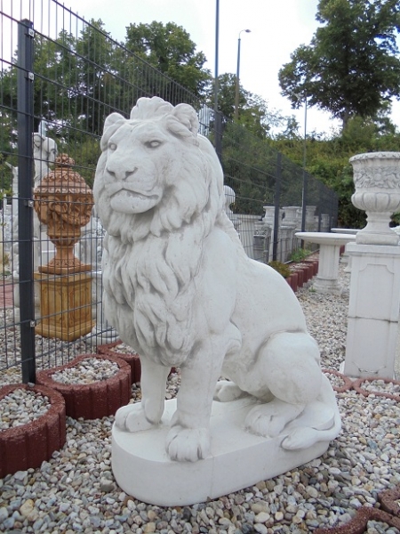 Löwe Steinfigur, Statue, Gartendekoration