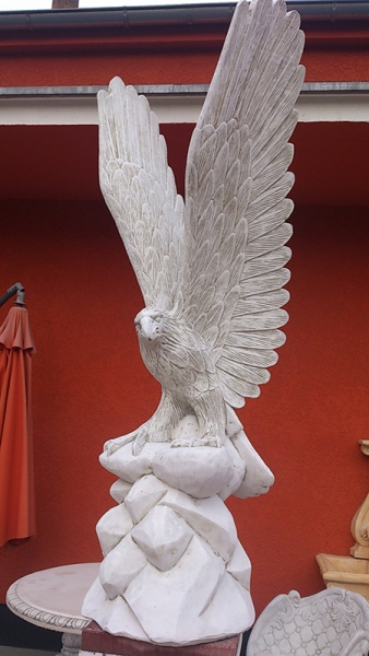 Adler Statuen, Steinfiguren, Skulpturen, Gartendekoration