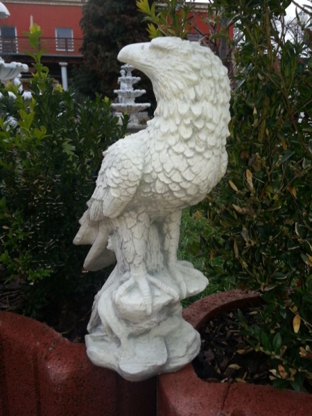 Adler Statuen, Steinfiguren, Skulpturen, Gartendekoration