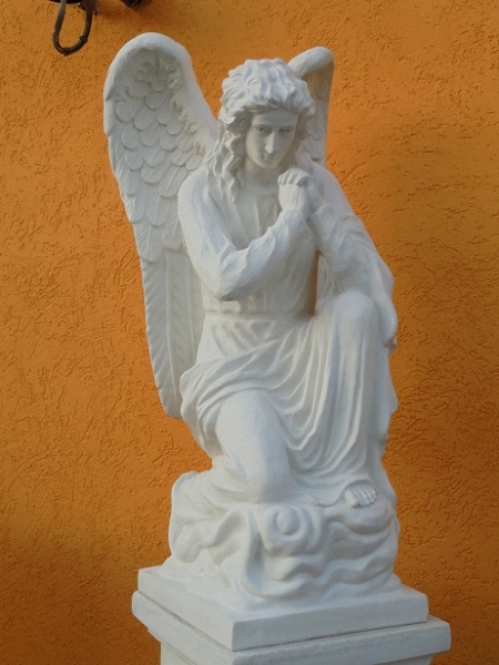 Engel, Steinfigur, Statue, Gartenfigur, Steinguss, Skulptur, Gartendekoration